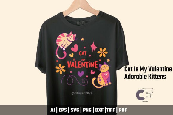 My Valentine Adorable Kitten